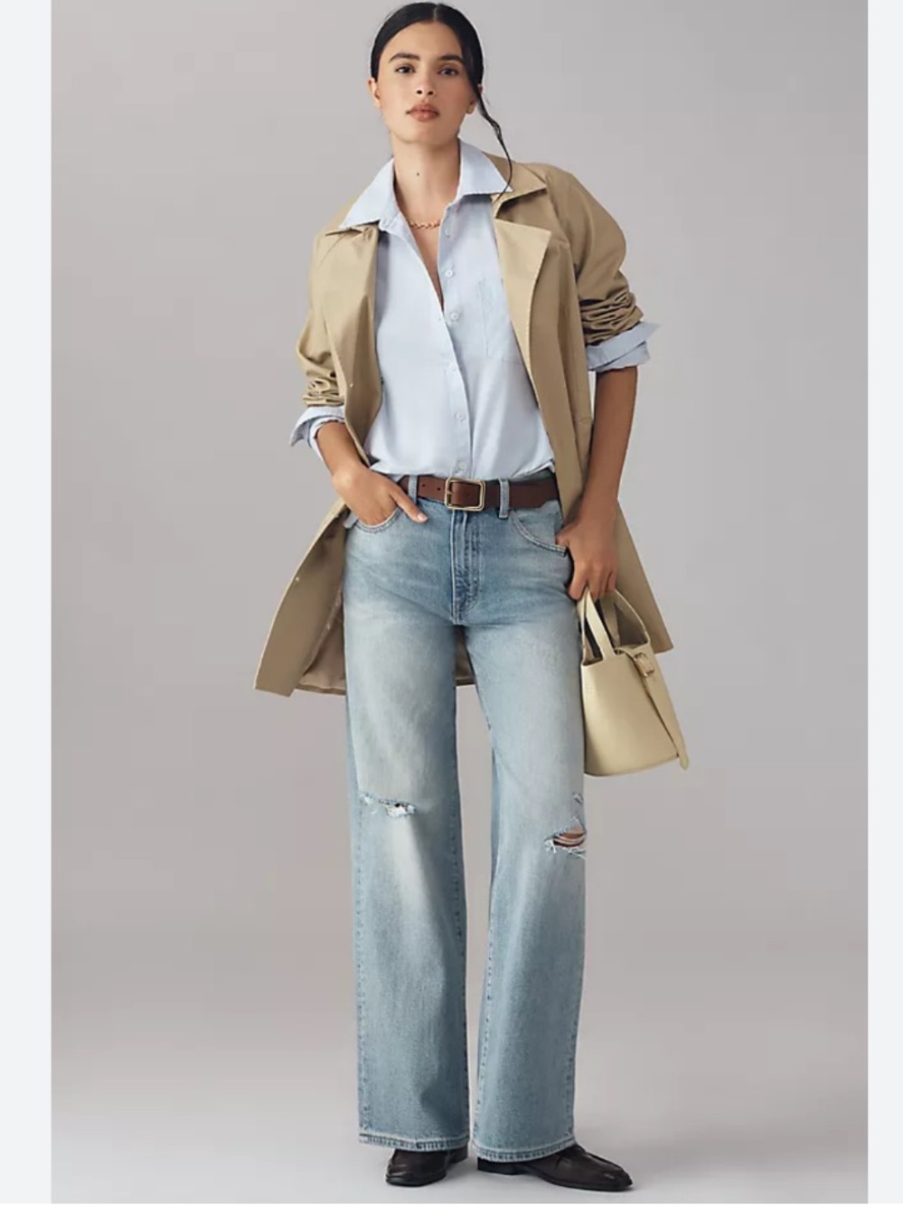 Anthropologie Pistola Hendrix High-Rise Wide-Leg Jeans Size 31
